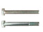 Parafuso de ajuste imperial, Tamanho: 1/4'' x 1/2'' UNC (DIN or Standard No. DIN 933) Resistência à tração: 8.8. (S.8786)