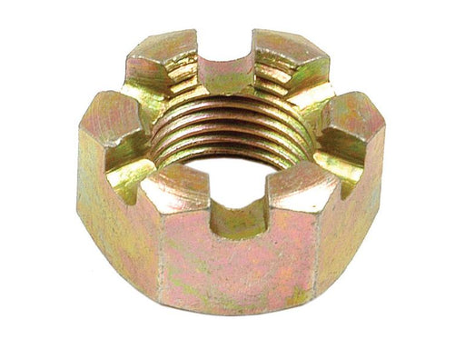 Porca castelada, Tamanho da rosca: 5/8'' UNF (DIN or Standard No. DIN 935) Resistência à tração: 8.8 (S.8933)