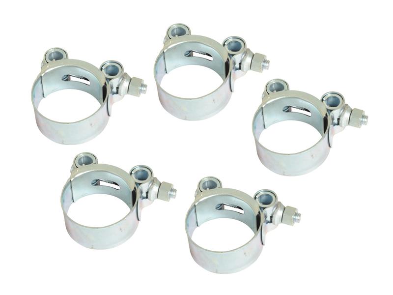 Abraçadeira, Diâmetro minimo52mm, Diâmetro máximo55mm, 5 un. Etiqueta. (S.911387)
