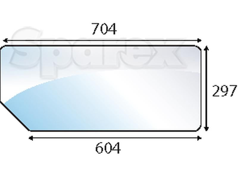 vidro superior traseiro (S.100495)