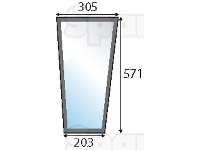 Lower Front Glass Esq./Dir. (S.100565)