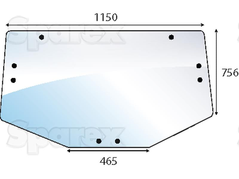 vidro superior traseiro (S.100966)