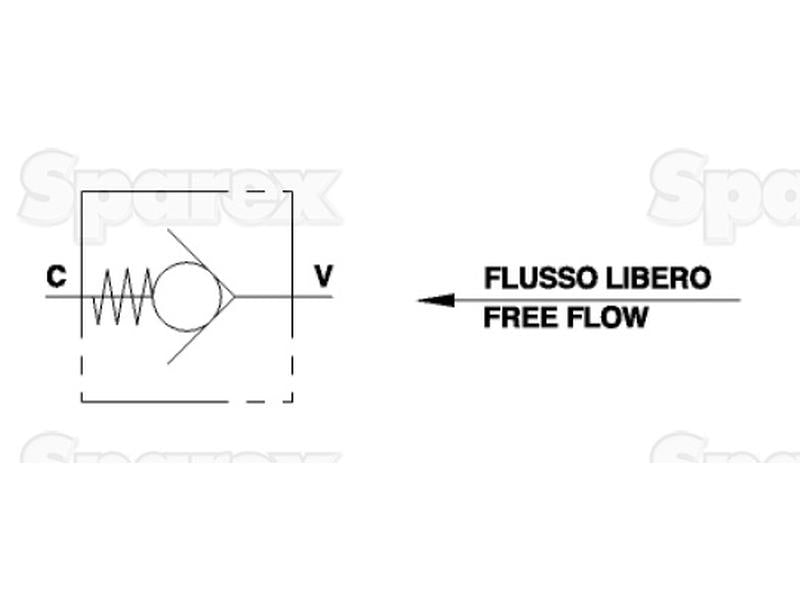 Válvulas de retenção 1/4 (S.101636)