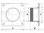 Brida roscada 4'' BSPT (100mm) (galvanizado) (S.103085)