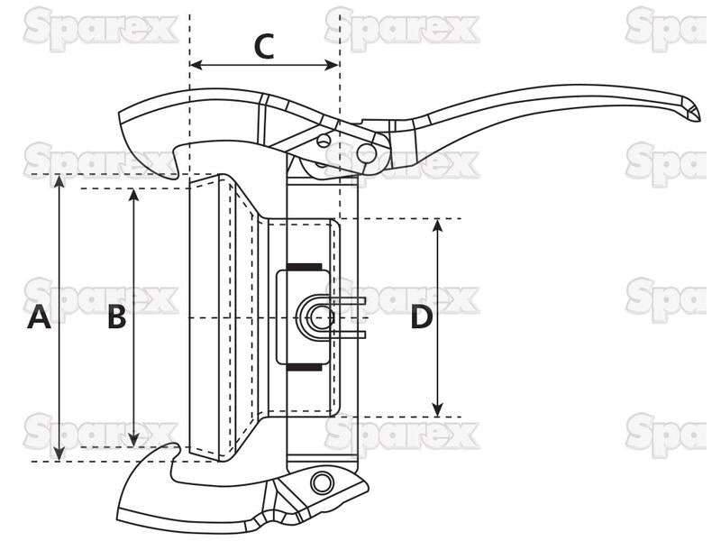 Tampa - Fêmea - 4'' (108mm) (galvanizado) (S.103135)