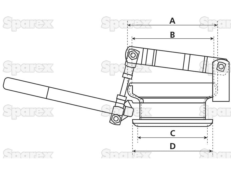 Acoplamento 6'' (159mm) x (150mm) (galvanizado) (S.103182)