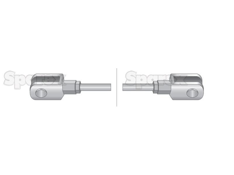 Cabo PTO - Comprimento: 2527mm, Comprimento externo do cabo: 2280mm. (S.103278)