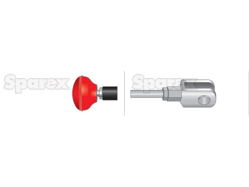 Cabo stop - Comprimento: 1784mm, Comprimento externo do cabo: 1563mm. (S.103286)