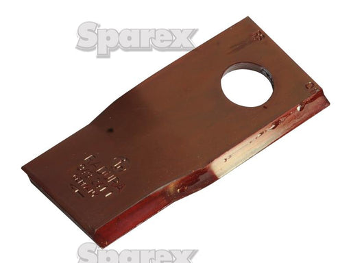 Faca - Twisted blade, bottom edge sharp & parallel - 105 x 48x4mm - Orifício Ø19mm - Direito - Acessorios para Claas Aplicavel em: 9492411 (S.105637)