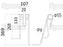 Mola - Direito - Comprimento:369mm, Largura:107mm, Ø9mm - Acessorios para Lely Aplicavel em: 4104311750 (S.106313)