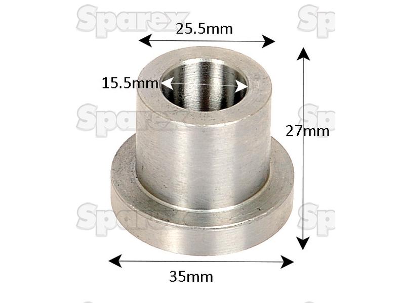 Colar ID: 15.5mm, OD: 25.5mm, Comprimento: 27mm - Acessorios para Bomford Aplicavel em: 0989401 (S.106506)