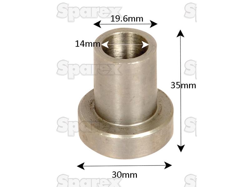 Casquilho ID: 14mm, OD: 19.6mm, Comprimento: 23.5mm - Acessorios para Spearhead, Bomford Aplicavel em: 1777721 (S.106523)