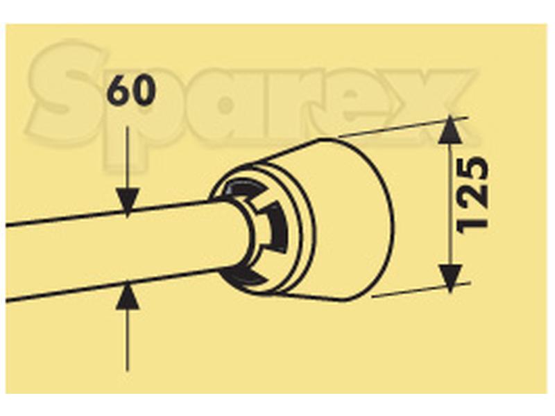 Protecção transmissão - Económica, (Lz) Comprimento: 660mm, Embalagem: Small. (S.10787)