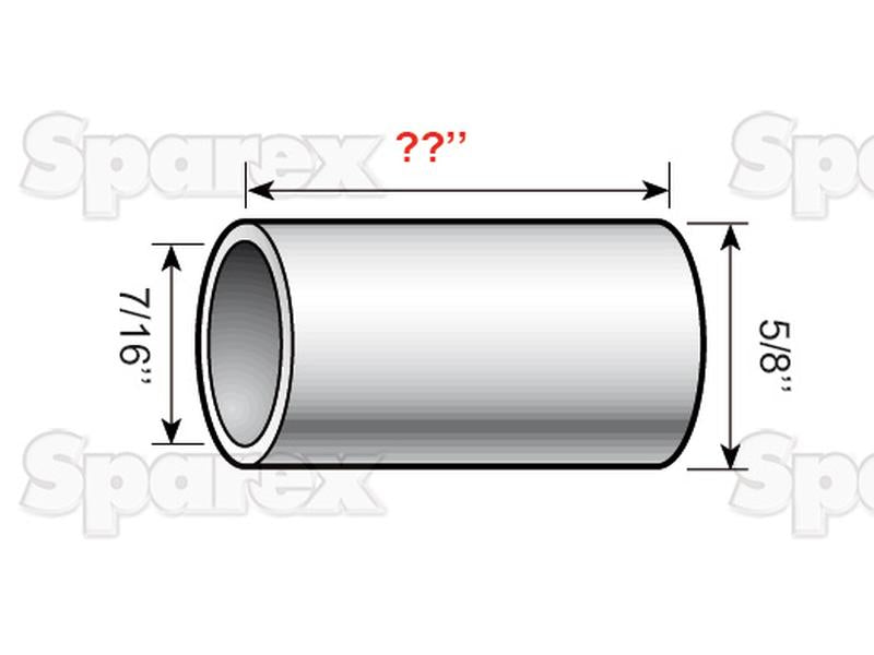 Casquilho - ID 11mm - OD 16mm - Comprimento 38mm (S.1078)