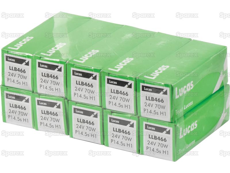 Lâmpada 24V 70W P14.5s Caixa (S.109977)