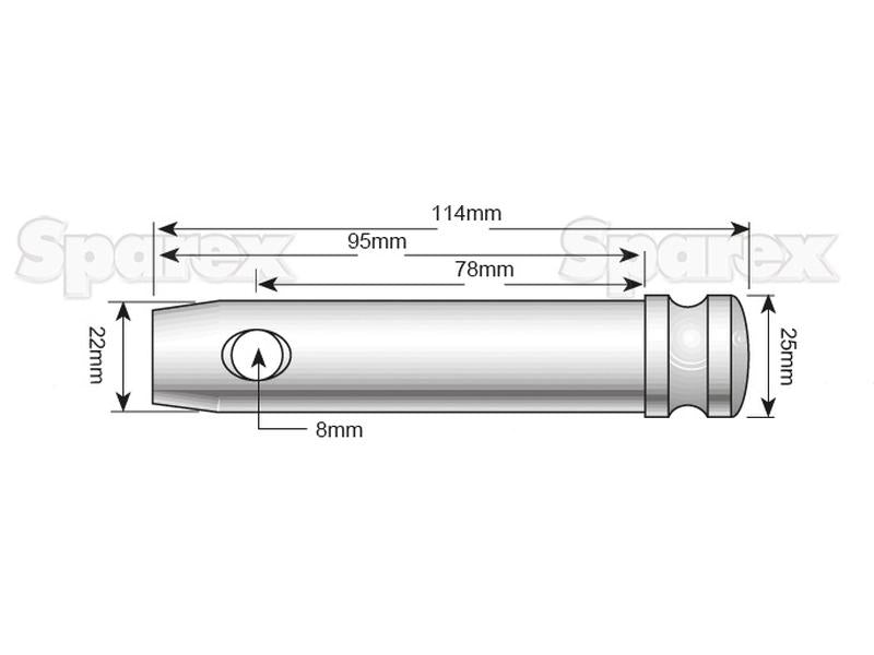 Cavilha 22x78mm (S.109)