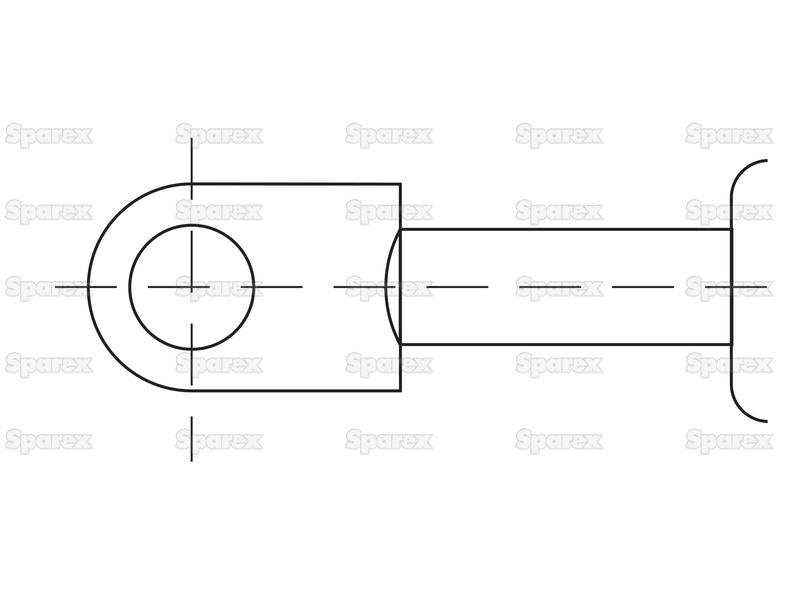 Amortecedor, Comprimento total: 500mm (S.110818)