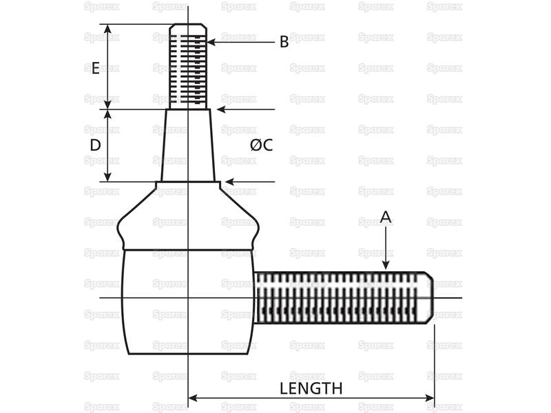 Ponteira, Comprimento: 83.5mm (S.111047)