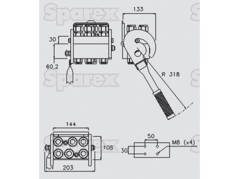 Multifaster Conecção - Rosca Fêmea - 1/2'' 2P608 Série (S.112623)