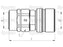 Valvula rosca femea 1/2''BSP - CVV Series (S.112668)