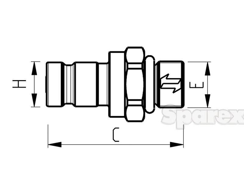 Test Nipple M14 x 1.50 (S.112677)