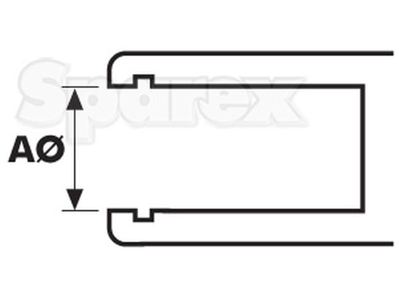 Freio Interno, 57mm (Din 472) (S.11267)