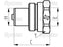 Valvula rosca macho 3/8''NPT - PVVM Series (S.112747)