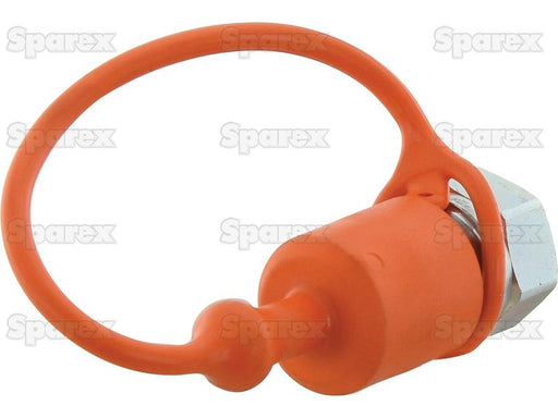 Tampa 3/8'' laranja para Valvula Macho Plana TF F38 (S.112770)