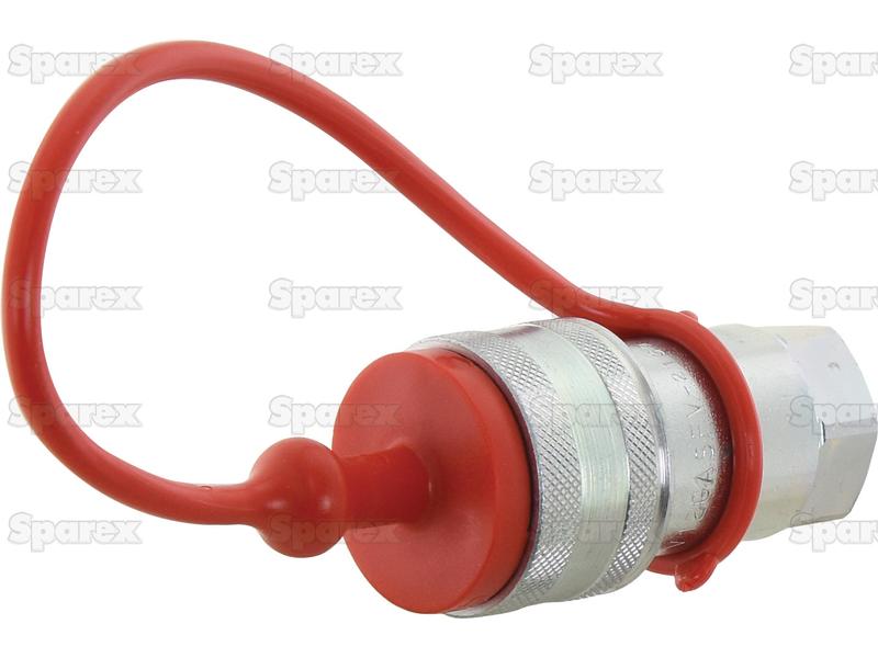 Tampa 1/2'' Vermelho para Female Coupling TM12LR (S.112781)