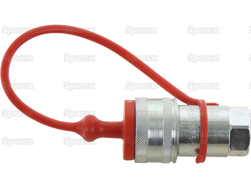 Tampa 1/2'' Vermelho para Female Coupling TM12LR (S.112781)