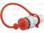 Tampa 3/4'' Vermelho para Female Coupling TMH 34 (S.112789)