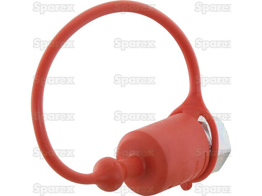 Tampa 1/4'' Vermelho para Valvula Macho TFH 14 (S.113076)