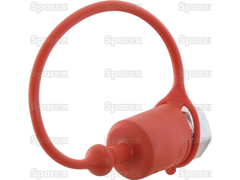 Tampa 1/4'' Vermelho para Valvula Macho TFH 14 (S.113076)