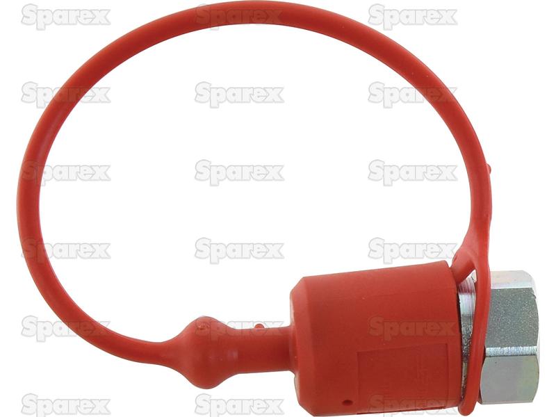 Tampa 1/4'' Vermelho para Valvula Macho TFH 14 (S.113076)