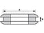 Passa fios Ø1/4'' x 1/16'' Sulco (S.11331)