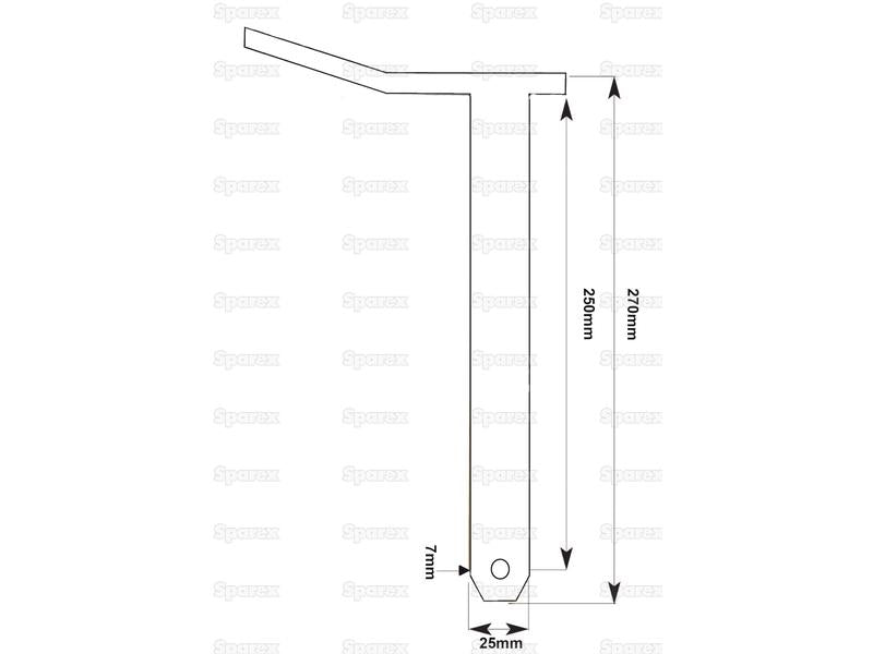 Cavilha 25x250mm (S.11351)