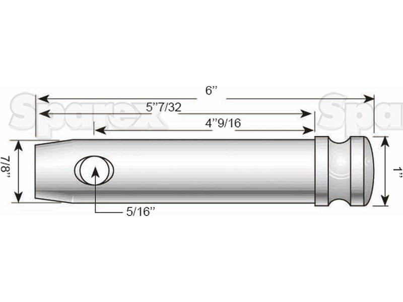 Cavilha 22x116mm (S.11360)