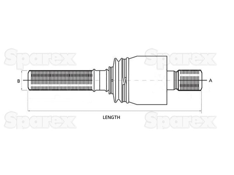 Ponteira, Comprimento: 147mm (S.113771)