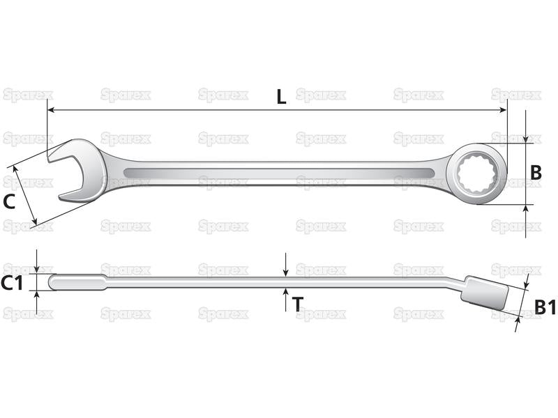 Chave boca/luneta 13mm (S.113821)