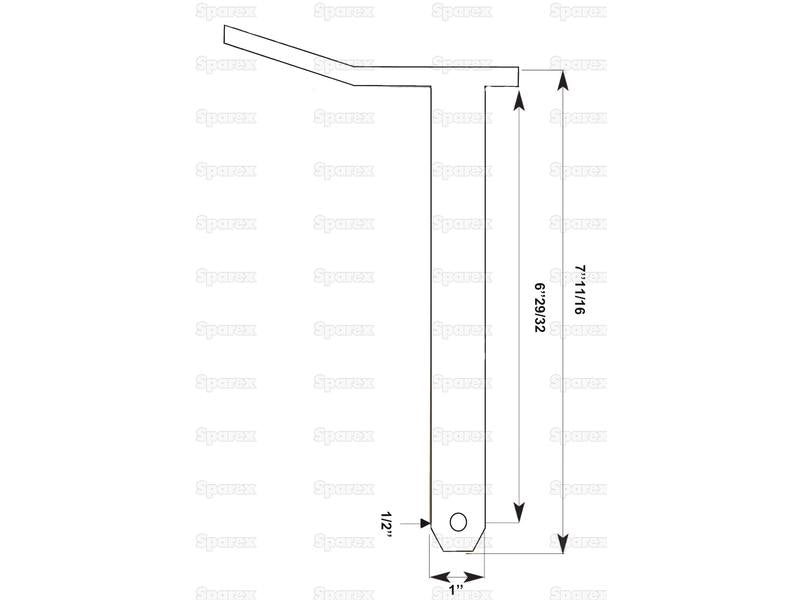 Cavilha 25x175mm (S.11462)