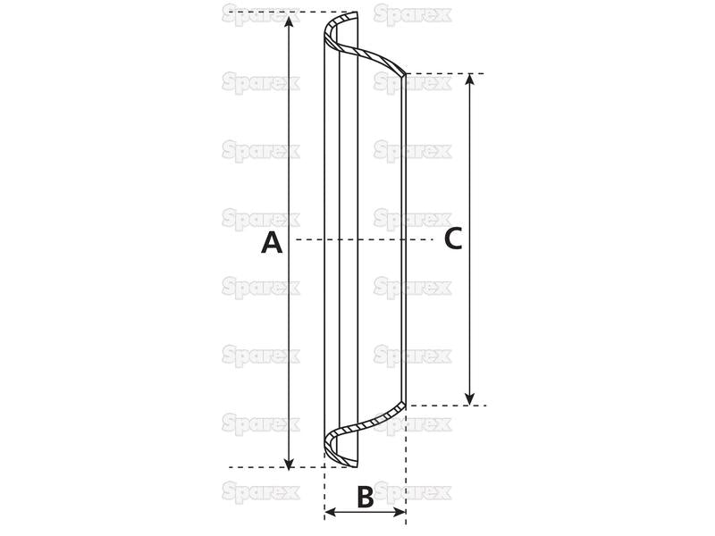 Anilho - 6'' (169mm) (galvanizado) (S.115041)