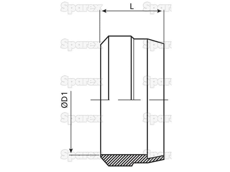 Dicsa Anel métrico 10L/S (S.116838)