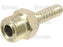 Dicsa ORFS Inserção de mangueira 1/2'' x 1'' Rosca Macho Direita (S.116992)