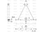 Estrutura de reboque de tres pontos (Cat. 1) Número de furos: 9, 775mm. (S.119468)