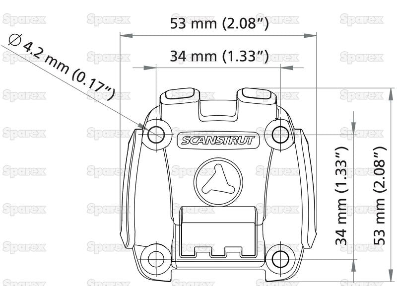 ROKK™ Mini montagem em suprificie (S.119754)