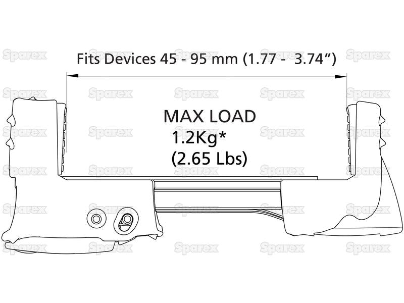 ROKK™ Mini Grampo para Telémoveis Universal (S.119760)