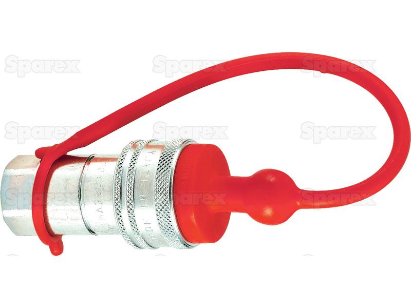 Faster Tampa Vermelho PVC Para 1/2'' Female Coupling TM12LR (Agripak 2 un) (S.119917)