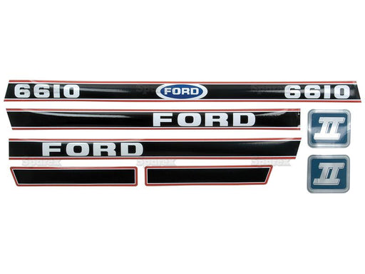 Kit Autocolantes - Ford / New Holland 6610 Force II (S.12108)