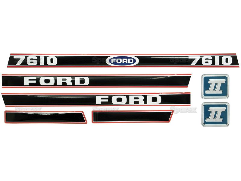 Kit Autocolantes - Ford / New Holland 7610 Force II (S.12109)