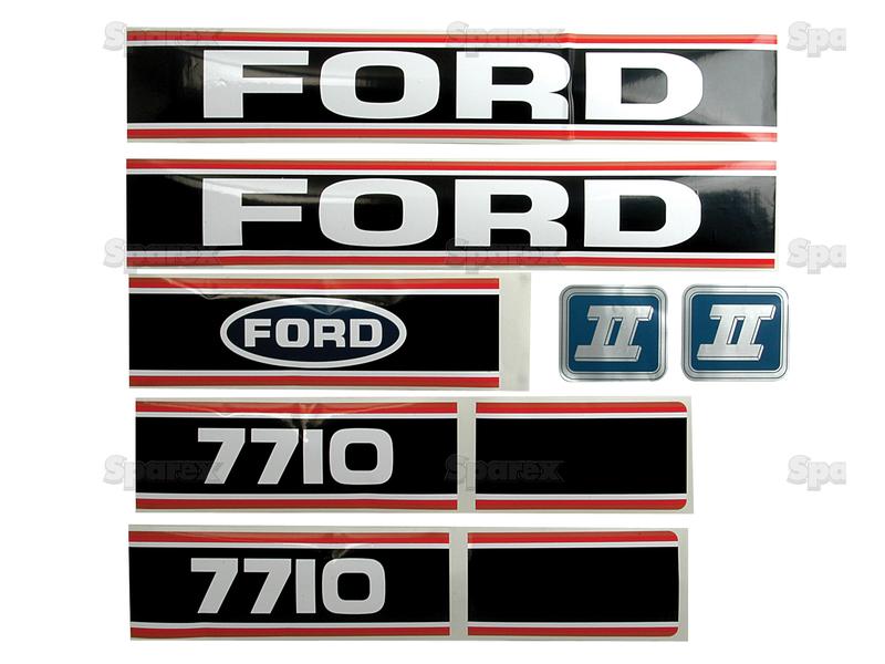 Kit Autocolantes - Ford / New Holland 7710 Force II (S.12111)